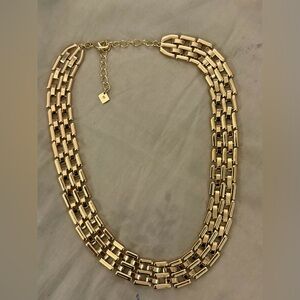 Beautiful Gold Adjustable Choker Necklace